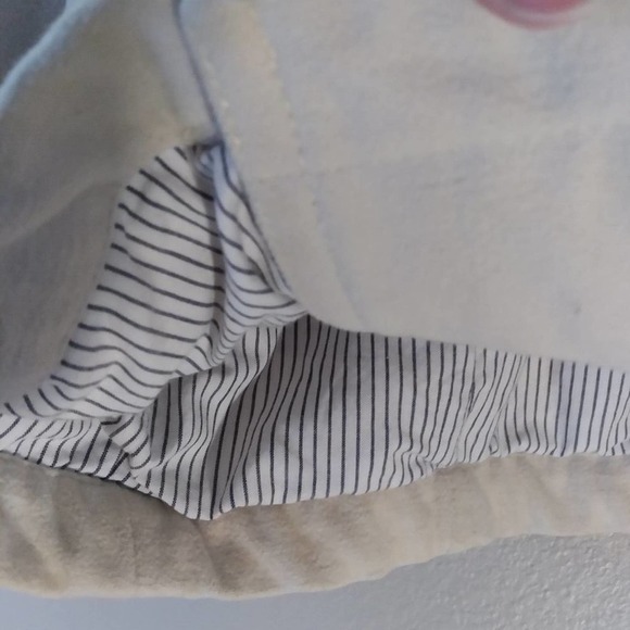 Vintage Gap Pea Coat Double Breasted Buckle Detail Front Pockets Soft Cream W M - Picture 12 of 15